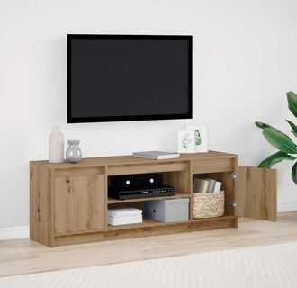 vidaXL Vidaxl - Mobile tv Marrone 139.5 x 34 x 50 cm Legno multistrato