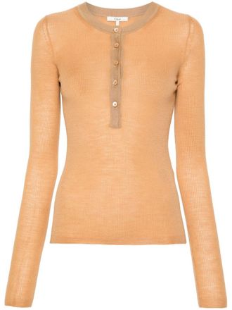 Chlo&eacute; Wollen trui - Beige