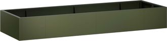 vidaXL Muro De Contenci&oacute;n 8 Uds. 300 X 100 X 30 Cm Acero Verde Oliva Vidaxl