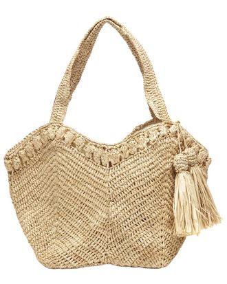 Mar Y Sol Bonnie Raffia Satchel