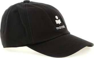 Isabel Marant Tomas Cap - Dames - Petten - Zwart - 57 CM - Katoen - Accessoires