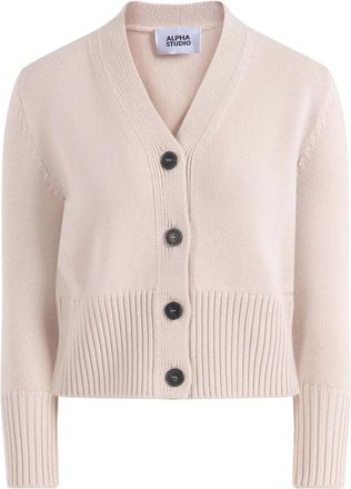 Alpha Studio Mujer, Jerseys, Beige, Talla: XL