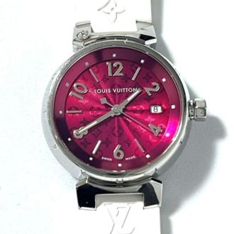 Louis Vuitton Pre-owned Watches, female, Pink, Size: ONE SIZE Pre-owned Stainless Steel watches