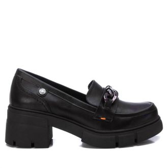 Xti Womens Non-Slip Moccasins In Black