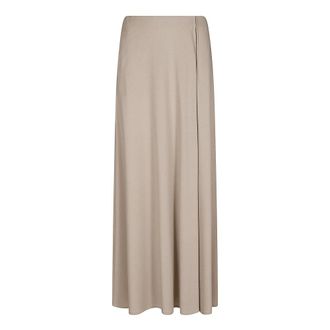 Max Mara Maxi Skirts, female, Beige, Size: XS Stilla Lunga Jersey