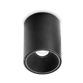 Ideal Lux Nitro led Surface Mounted Downlight Black 2700K - Ideal Lux