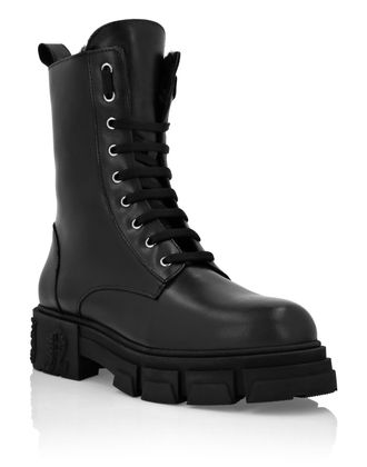 Philipp Plein Laarzen Mid Flat Gothic Plein