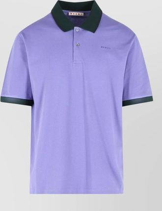 Marni cotton polo shirt