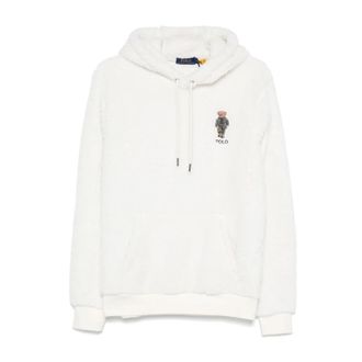 Polo Ralph Lauren Hoodies & sweatvesten, Heren, Wit, M, Witte Trui