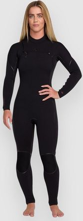 Roxy 4/3 Elite Xtra Warm Front Zip Muta nero
