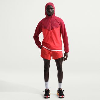 Nike Mens Stride Dri-FIT 5 Brief-Lined Running Shorts in Red | IF2038-696