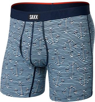 Saxx Vibe Xtra Boxer Brief Fly Kunstfaserunterw&auml;sche f&uuml;r Herren | blau