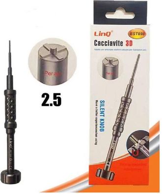 Trade Shop Trade Shop - Cacciavite Torx 3d 2.5 Professionale Riparazione Smartphone Cellulari Bst898-2.5
