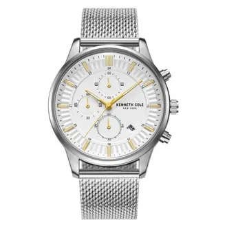 Kenneth Cole Sport Chronograph Quartz White Dial Mens Watch KCWGK2185304
