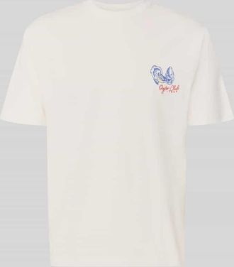 Mc Neal T-Shirt aus Baumwolle in Ecru, Gr&ouml;&szlig;e XXXL