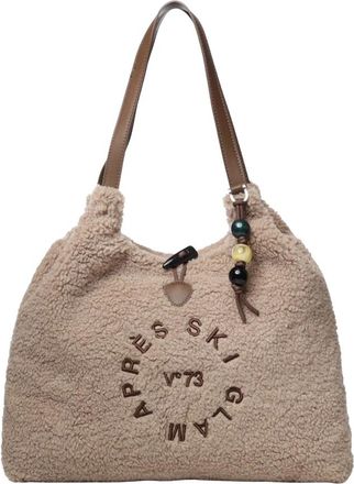 V&deg; 73 Glam Tote - Dames - Shoppers - Beige - ONE Size - Polyester - Tassen