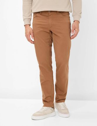 Brax Mens Straight Leg Chino Pant In Copper