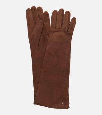 Max Mara Afide suede gloves