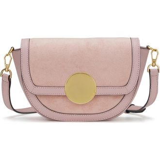 Oryany Lottie Suede Crossbody in Vintage Pink at Nordstrom Rack