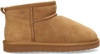 Mexx Bruine enkellaarsjes voor vrouwen - Dames - Winterlaarzen - Bruin - 38 EU - Su&egrave;de - Schoenen