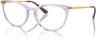 Vogue Eyewear 53mm Cat Eye optical glasses in Violet at Nordstrom