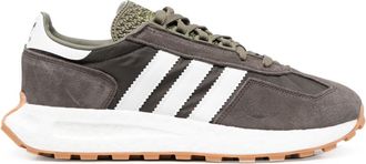 adidas Retropy E5 sneakers - men - Fabric/Fabric/Calf Leather/Calf Suede/Rubber - 8.5 - Grey