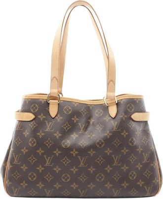Louis Vuitton Borsa tote Batignolles Horizontal con monogramma 2006 - Marrone