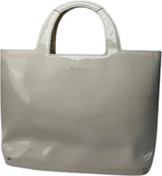 Balenciaga Pre-owned Tote Bag - Dames - Vintage Shopper - Wit - ONE Size - Leer - Vintage