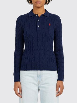 Polo Ralph Lauren Polo in maglia di cotone intrecciato Polo Ralph Lauren