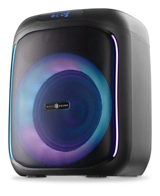 No Brand Music Sound Sound Box Small Altavoz Bluetooth Con 40w De Potencia Y Luces Rgb