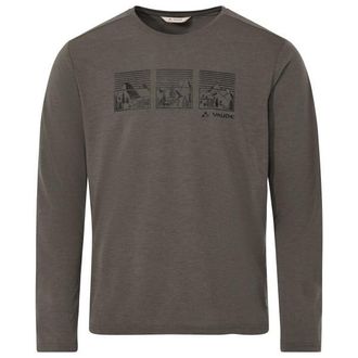 Vaude Rosemoor L/S T-Shirt III Longsleeve f&uuml;r Herren | braun