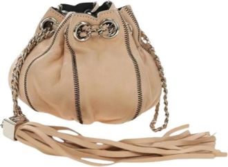 Chanel Pre-owned Vintage Bucket Bag - Pre-owned - Mujer - Beige - ONE SIZE