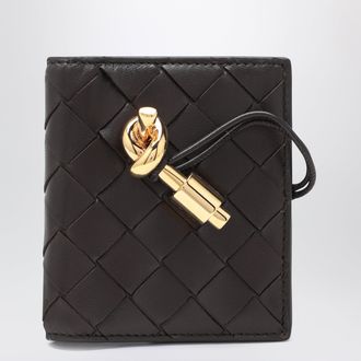 Bottega Veneta Andiamo cardholder with flap in Fondant colour