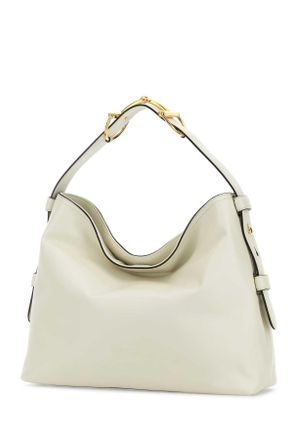 Gucci Womens Beatrix Shoulder Bag White Leather
