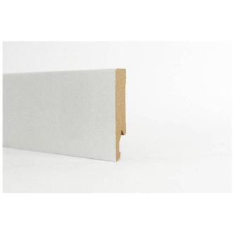 OEM 5 X Battiscopa 100x14 Mm Mdf 240 Cm Bianco