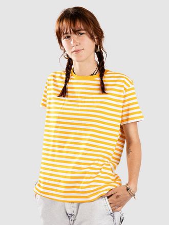 Urban Classics Regular Striped Camiseta amarillo