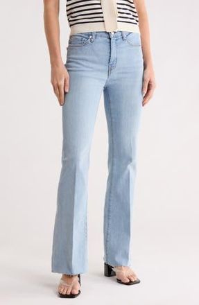 Frame Denim Le Easy Flare Leg Jeans in Temper Raw Fray at Nordstrom Rack, Size 23