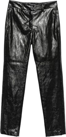 Federica Tosi Rtw... - Dames - Slim Fit Broeken - Zwart - XL - Broeken
