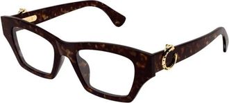 Cartier Panth&egrave;re C Optical Frame - Dames - Brillen - Bruin - 51 MM - Accessoires