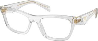 Prada Demo Cat Eye Ladies Eyeglasses PR B01V 12R1O1 54