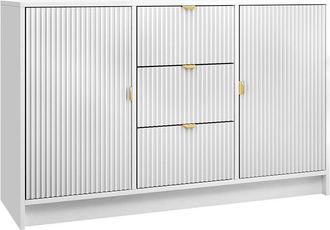 Mirjan24 Mobilier1 - C&oacute;moda Comfivo Larmire 101, Blanco, Con Cajones Y Puertas, N&uacute;mero De Cajones: 0, 75x118x40cm