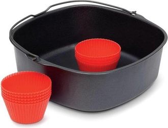 OEM Accesorio De Reposter&iacute;a Philips Para Airfryer Xl: Moldes De Silicona Para Magdalenas