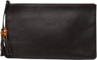 Gucci Pre-owned Borsa a Mano con Nappa di Bamb&ugrave; - - Pre-owned - Donna - Marrone - ONE SIZE