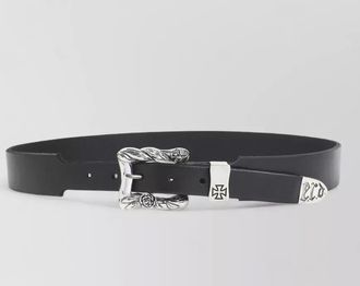 Enfants Riches Deprimes rose buckle belt featuring decorative detail
