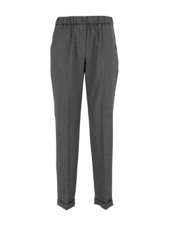 Antonelli Tailored Tapered Cuffed Straight-Leg Pants