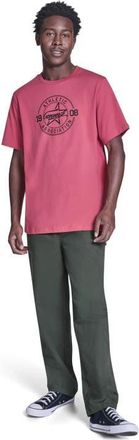 Converse Star Script Tee in Rose Cherry at Nordstrom, Size X-Small