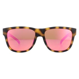 Smith Zonnebril Lowdown Slim 2 HGC DU Matte Bruin Havana Roze Goud Multilayer Chromapop