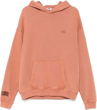 Lacoste Felpa con logo e cappuccio - Rosa
