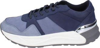 Liu Jo Su&egrave;de leren sneakers - Heren - Sneakers - Blauw - 42 EU - Su&egrave;de - Schoenen
