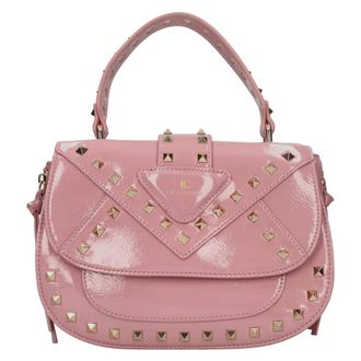 La Carrie Tassen, Dames, Roze, ONE Size, Leer, Patentleren Tas